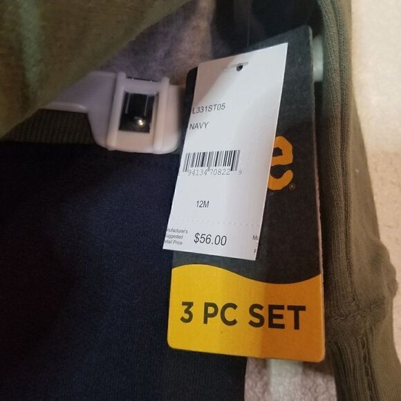 Lee Boy's 3 Piece Set  Hoodie, Tee & Joggers (12M) - Picture 8 of 8